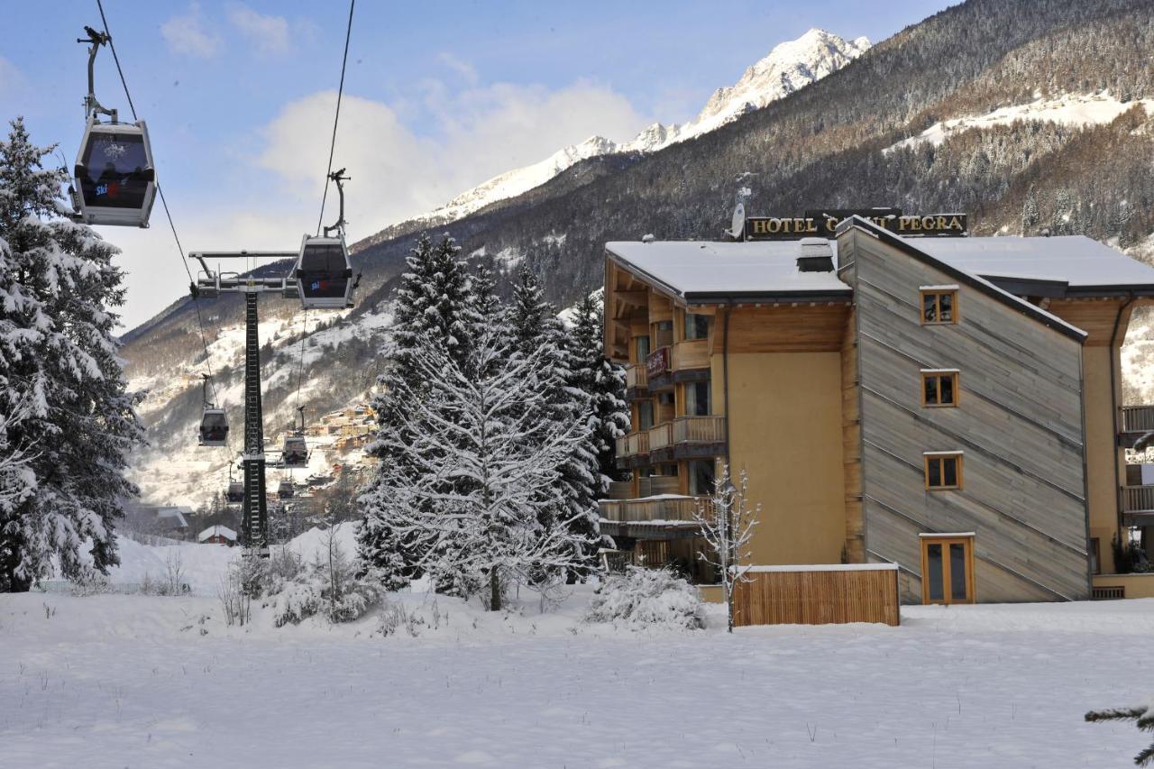 Hotel Garni Pegra ปอนเตดีเลโญ ภายนอก รูปภาพ